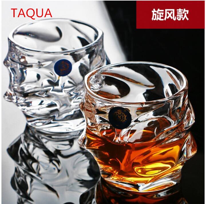 TAQUA Big Whiskey Wine Glass Lead-free Crystal Cups High Capacity Beer Glass Wine Cup Bar Hotel Drinkware Brand Vaso Cop