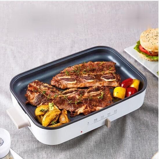 Multi-function pie oven, electric cooker, mini pot, grill, omelette omelet, frying boiler, crepe pancake oven cooker