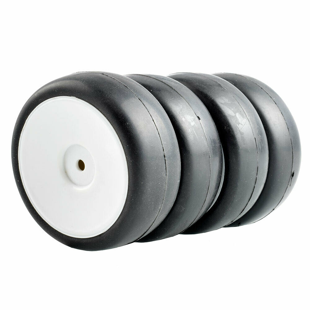 RC 9071-6018 neumáticos de carreras y juegos de ruedas para HSP HPI 1/10 1/10 para turismo: White Wheel