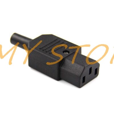 IEC 320 C14 Male Plug to C13 Female Socket PC Computer Electric Car Rice Cooker Power Connector Adapter AC 250V 10A: Female Socket