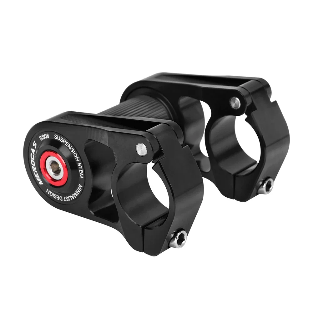 MEROCA Folding Bike Stem Shock Absorption Bicycle Stem 45mm length 25.4mm Installation Diameter for Folding Bicycle 412/SP18