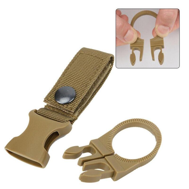 1 stücke Hängen Schnalle für Wasser Flasche Ring Halfter Mineral Wasser Flasche Clip für Rucksack Gürtel draussen Camping Wandern Werkzeuge