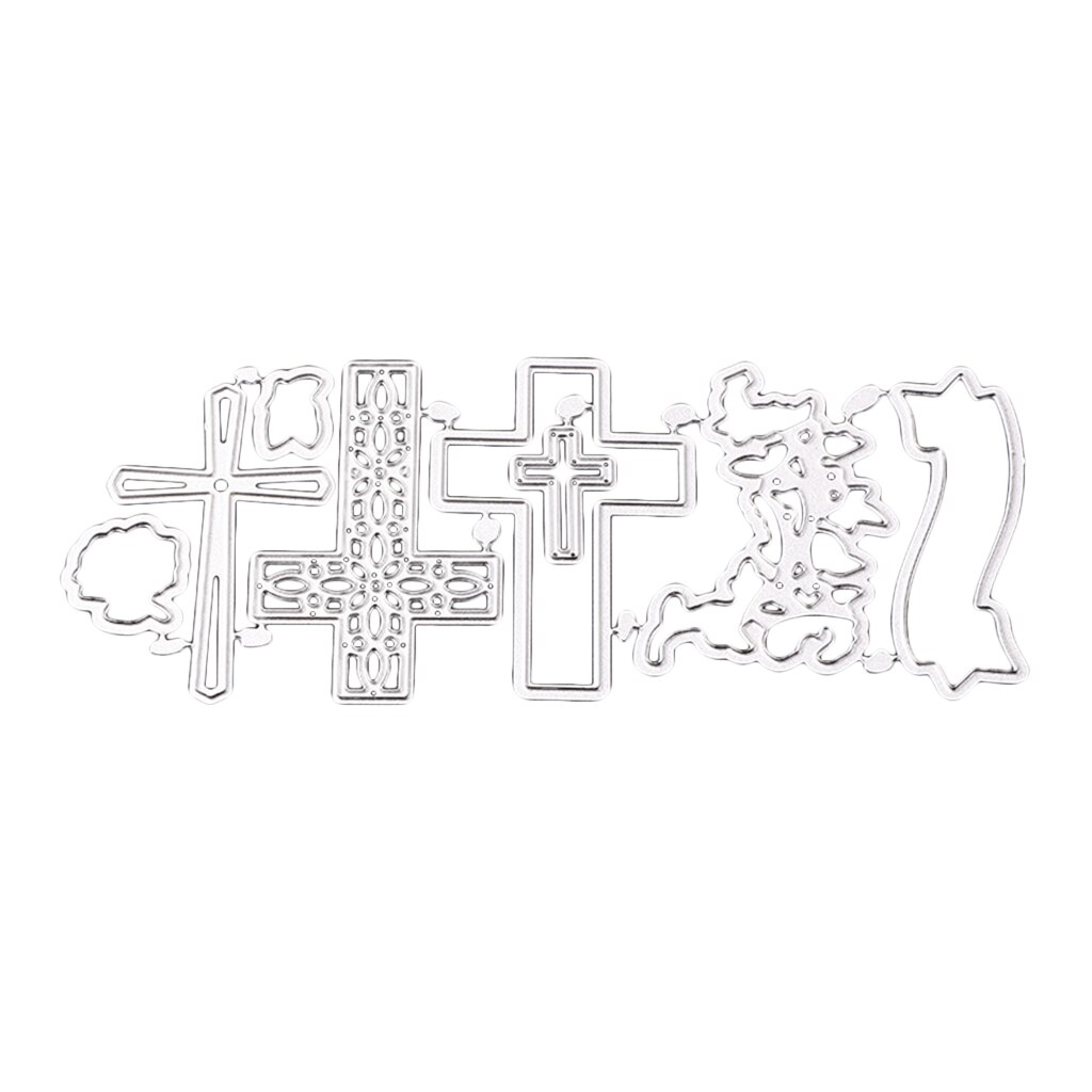 Cross Metal Cutting Dies Stencil, Crafting, Paper Card, Scrapbooking DIY
