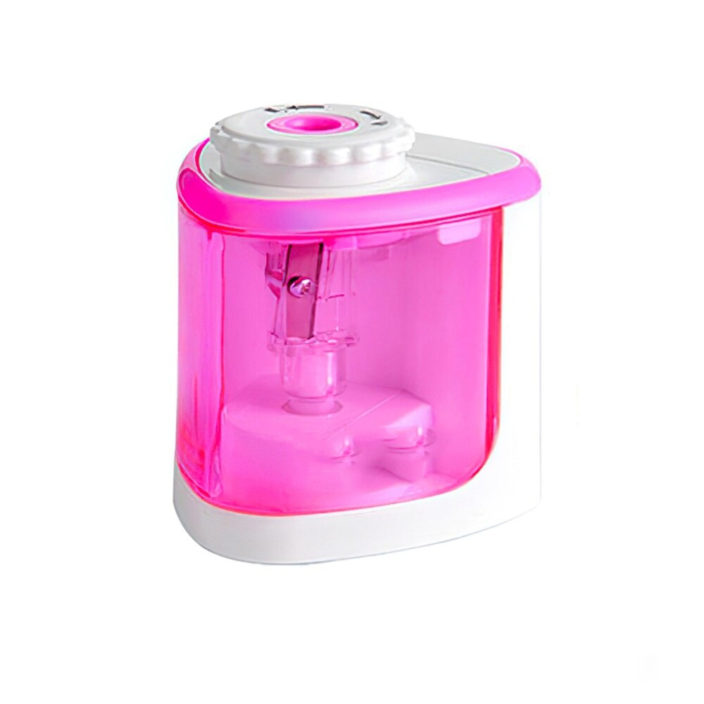 SPASH – taille-crayon automatique électrique , fournitures scolaires et de bureau pour crayon de 6 à 8mm: Pink