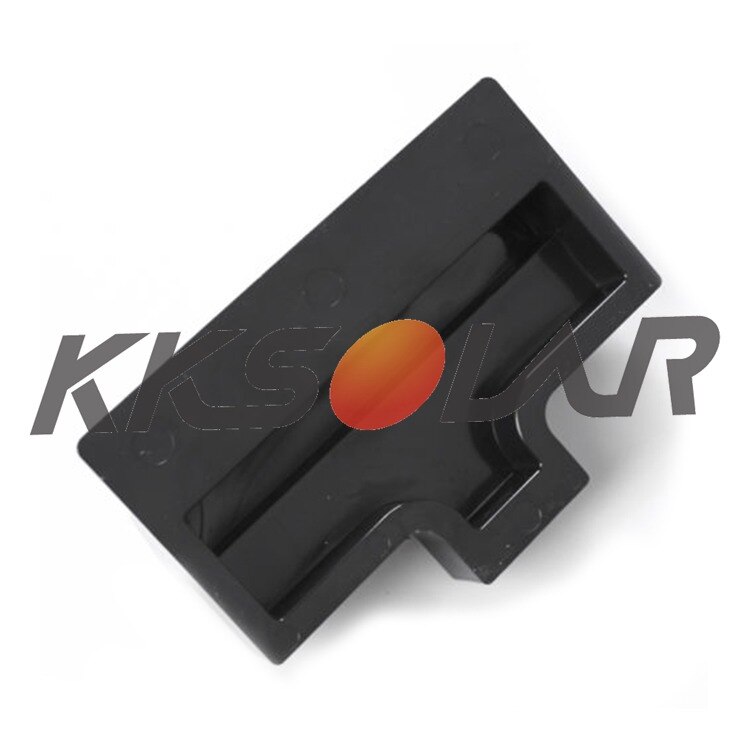 Abs 180Mm Korte Side Pv Zonnepaneel Montage Montagebeugel Spoiler Voor Dak Caravan