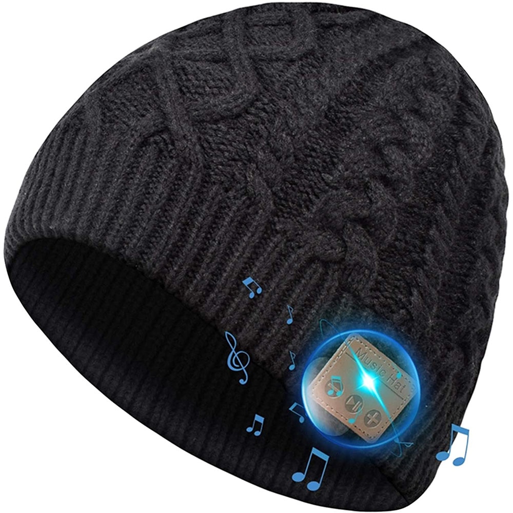 Bluetooth Beanie Hoed, Voor Mannen, Vrouwen Met Draadloze Bluetooth 5.0, winter Hoed Ingebouwde Afneembare Hd Stereo Speakers: Default Title