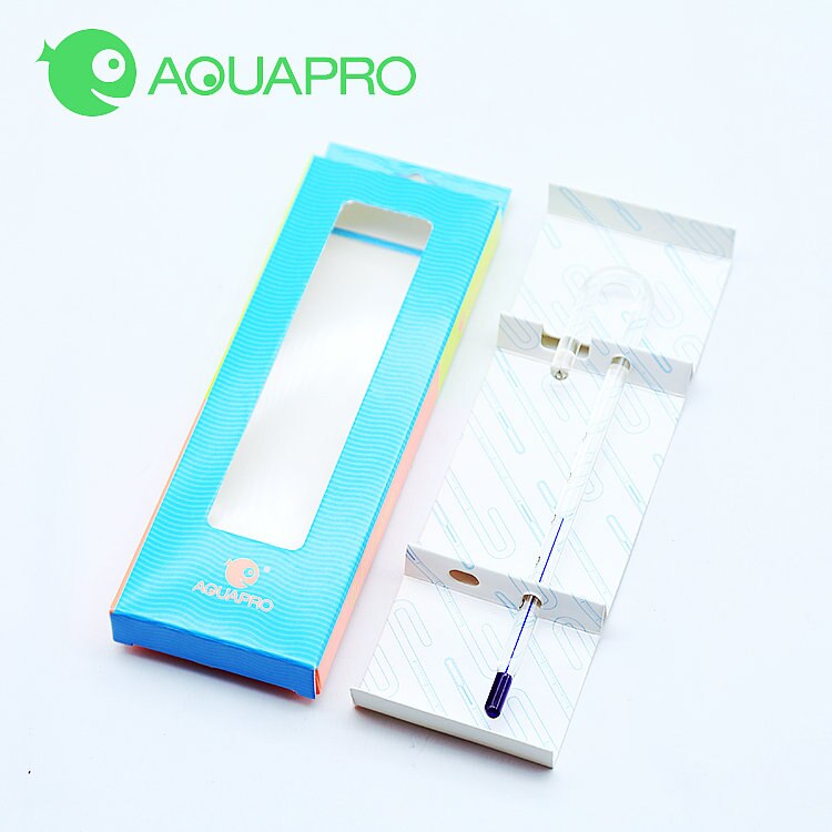 Akvarium ada stil u form hængende på glas termometer temperaturmonitor til 6mm 8mm 10mm 12mm 15mm tyk glastank