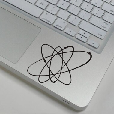 Roliga bärbara klistermärken för macbook air pro retina 11 13 15 ipad tablet pc dator klistermärken för xiaomi/hp partiell omslagsdekal: Ws-svart  (14)
