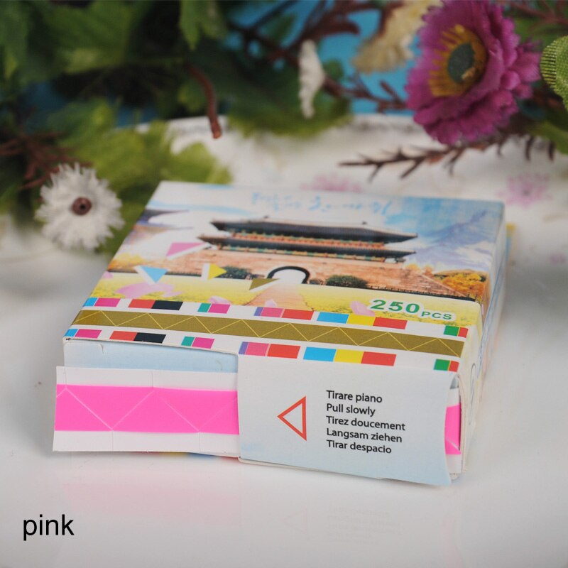 Stationery Frame Picture Decor DIY Paper Stickers Environmental Protection PVC Corner Scrapbook Home Decor Photo Corner: white pink