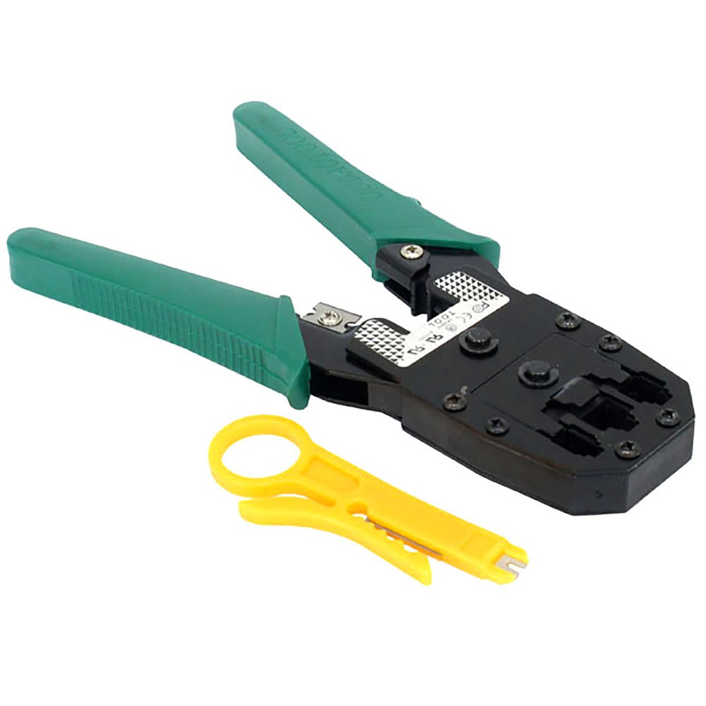 Krimptang Cable Cutter Gereedschap Tang Multifunctionele Basic Netwerk Kabel Maker RJ12 RJ11 RJ45 cat5 cat6 8p8c 6P 4P kabel Stripper