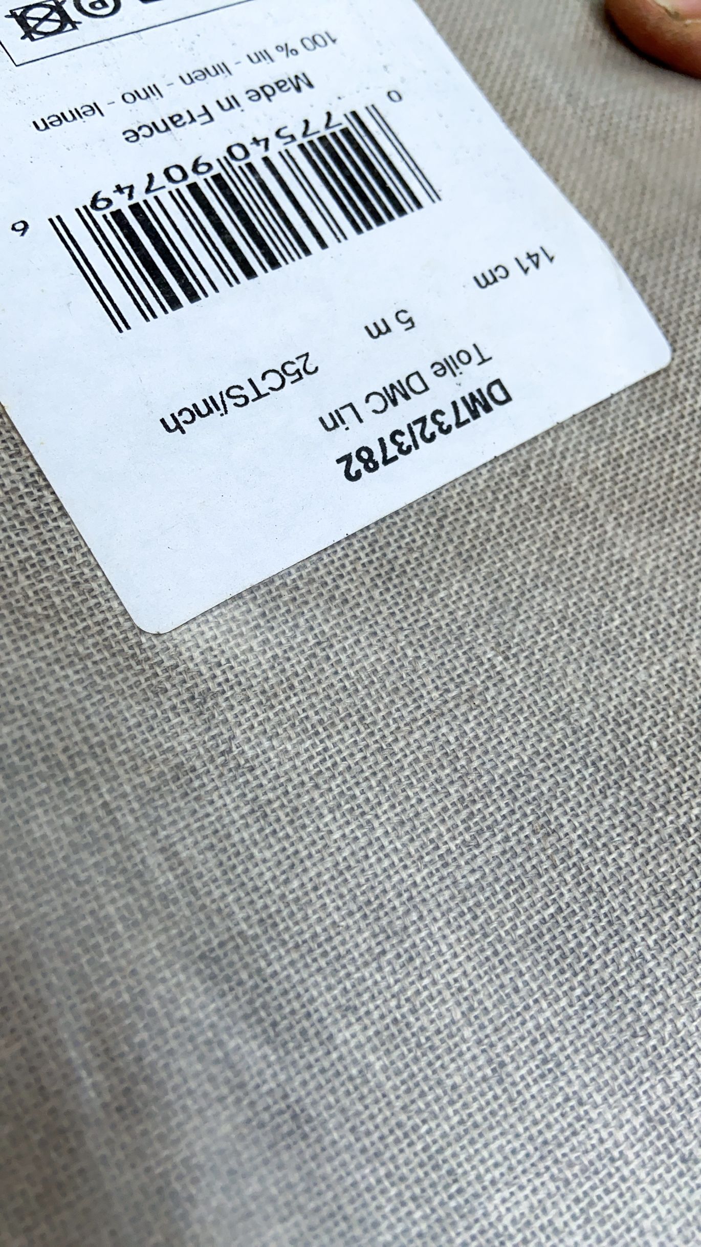 Hh dmc stoff/aida lager broderi stoff 28ct/25ct farger stoff korssting lerret klut hvit farge , 30-30cm,: Brun