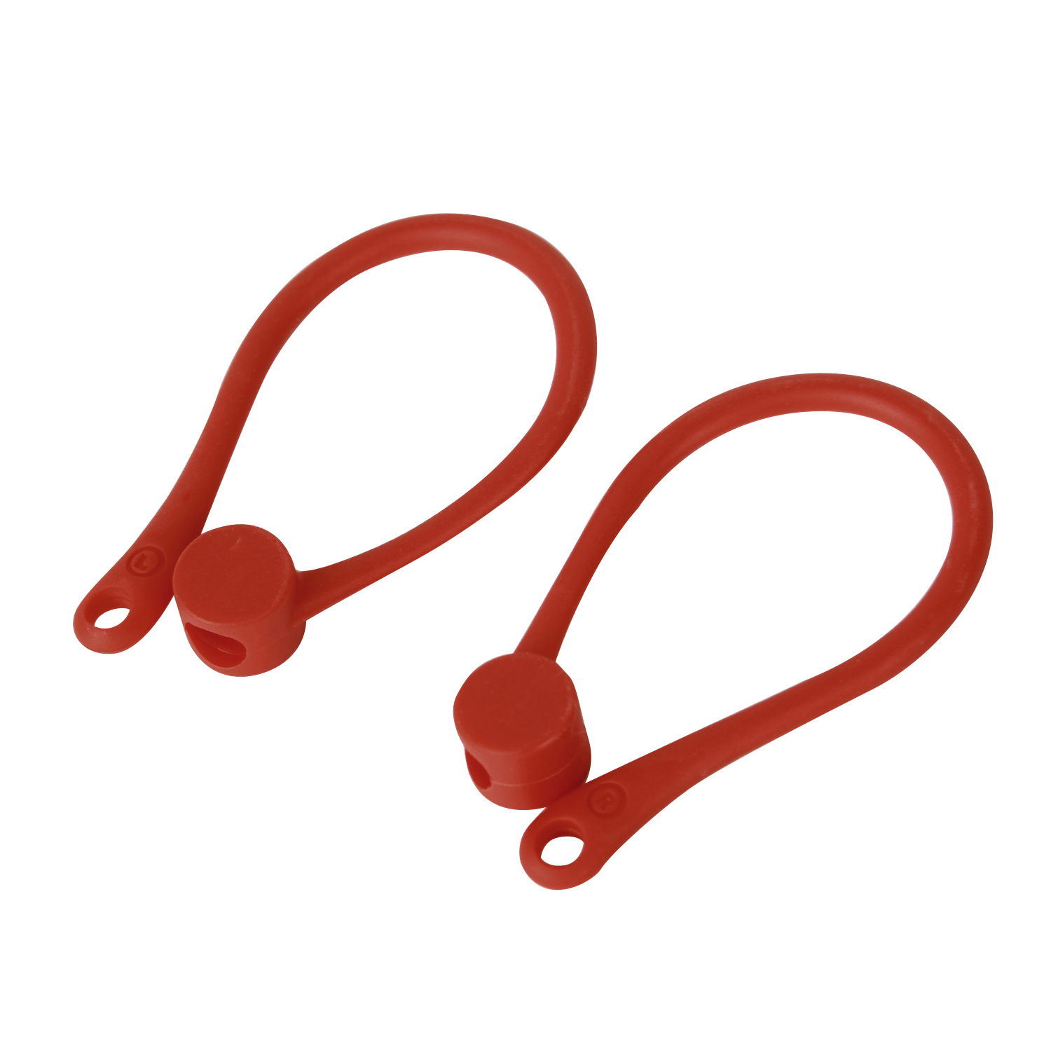 Mini ganchos de auriculares inalámbricos Bluetooth anticaída, soporte Protector de auriculares, gancho de oreja antipérdida deportivo para Airpods 1 2 Air Pods: M / Caqui
