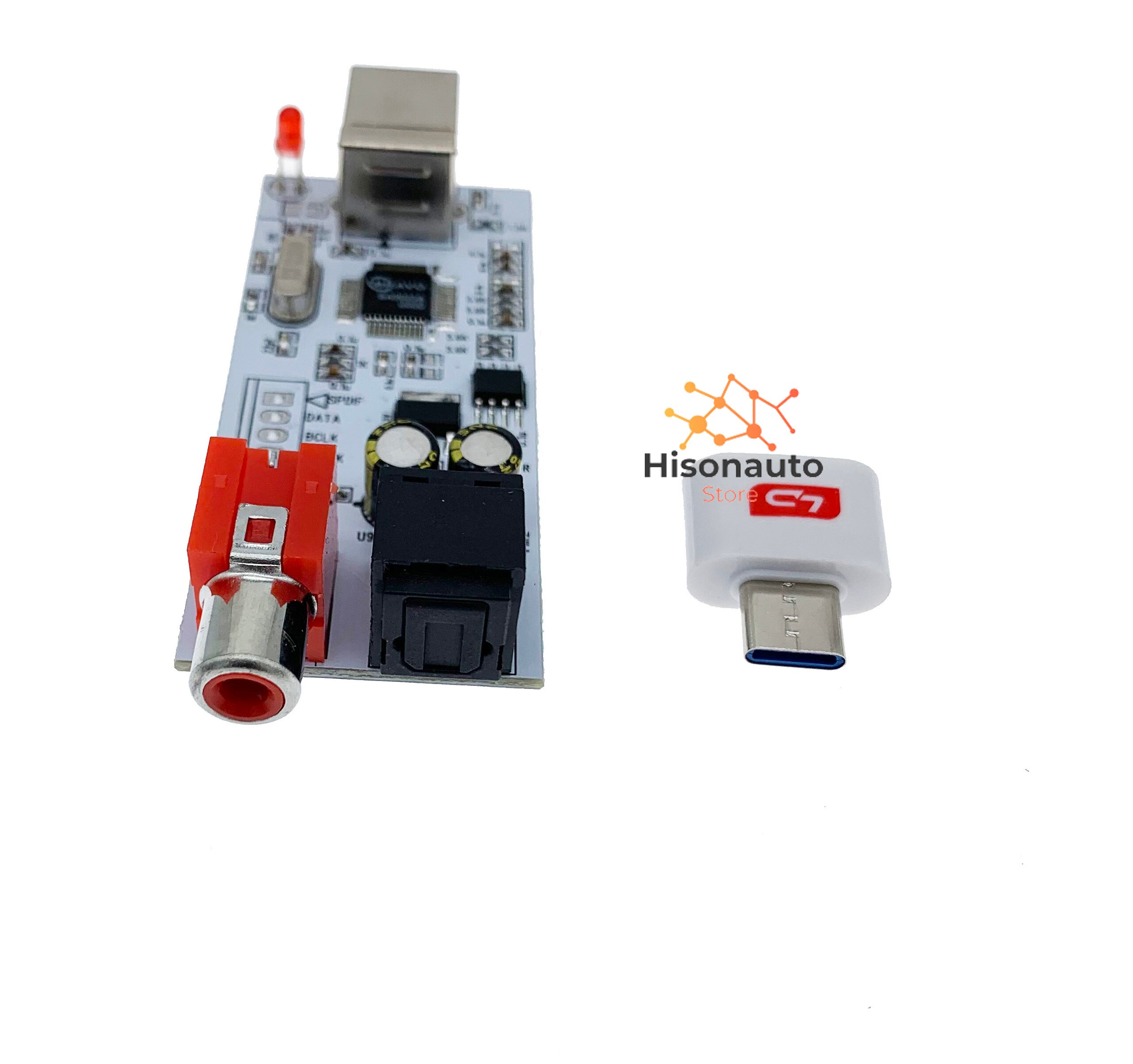 Dolby-Salida de código fuente DTS, USB a SALIDA Coaxial Digital, USB a USB OTG SPDIF