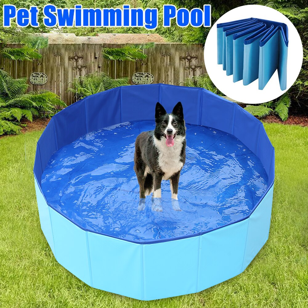 Pet Dog Pool Foldable Dog Swimming Pool Pet Collapsible Outdoor Bathing Tub Bathtub Pool For Large Dogs Summer Piscina Perro