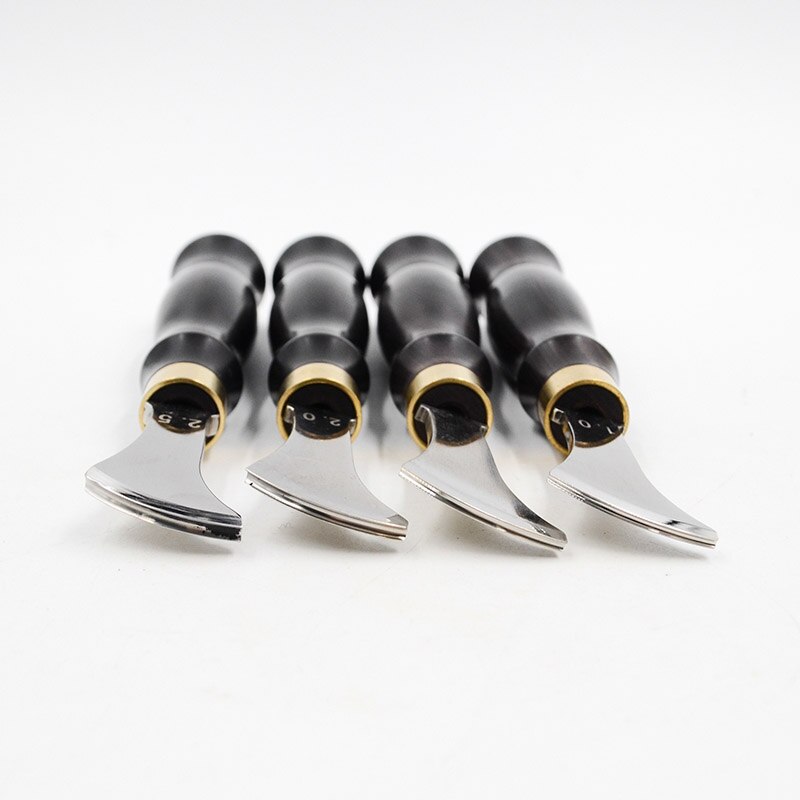 Leather Shallow Slot Edge Lineer Edge Device Trimmer Leather Crimping Tools H99F