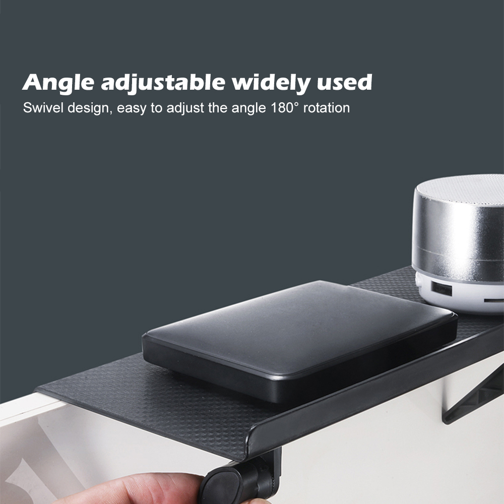 Einstellbare TV Regal Computer Monitor Schreibtisch Bildschirm oben Lagerung Gestell Medien Kasten Router Lagerung Halfter Heimat Sekretariat Organizer Fach