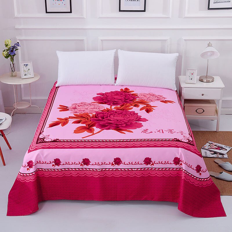 Verdicken Gebürstet Flache Blatt Sanft Schleif König Größe Bett Blatt verrotten Hochzeit Bettlaken 245x245cm Keine Kissenbezug: Farbe 13
