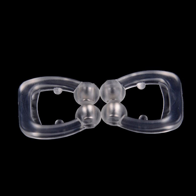 2/5 stk silikone magnetisk anti snorke stop snorken næse klip sove bakke sovemiddel apnø vagt nat enhed