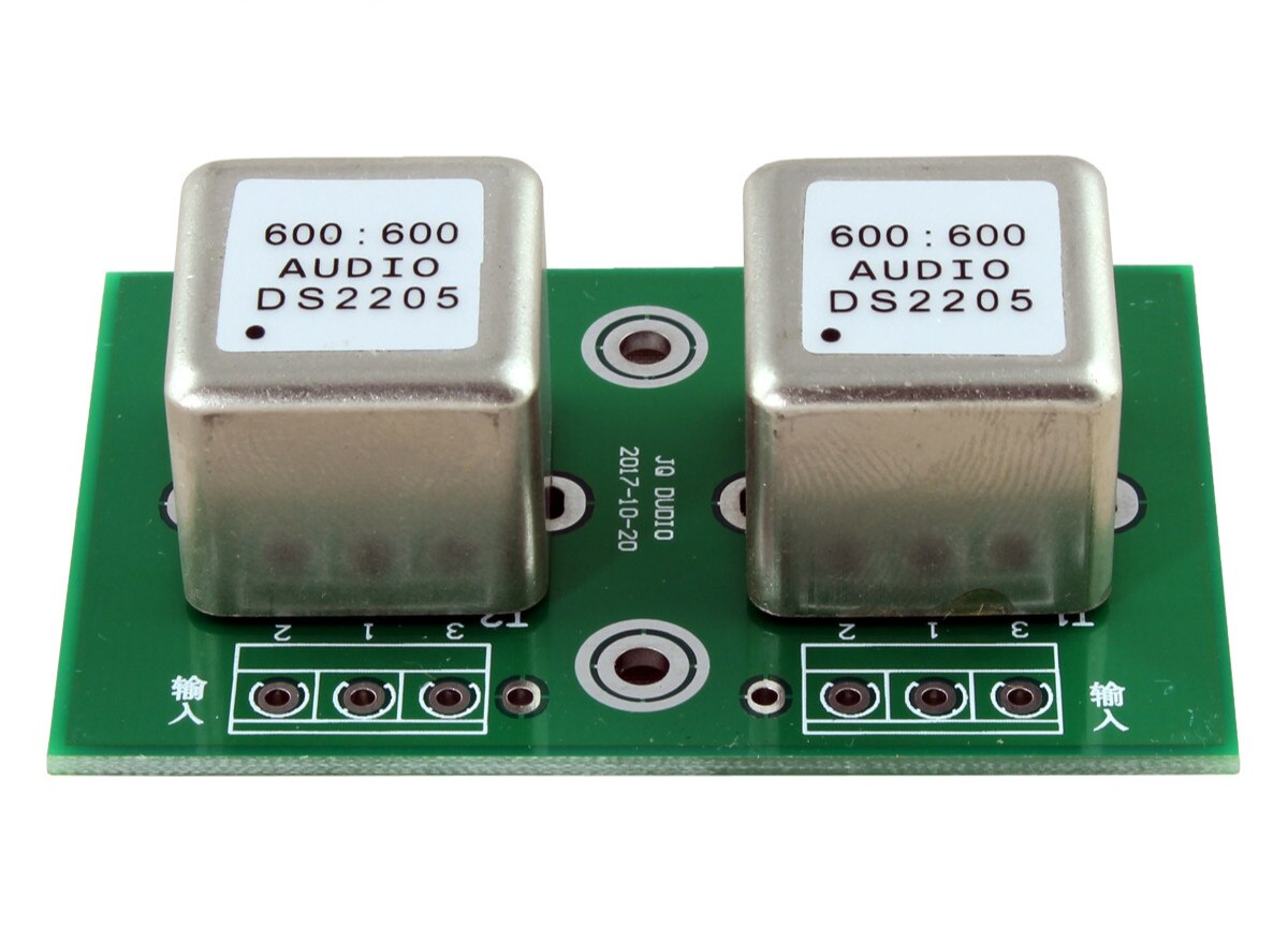 Balanced and Unbalanced Conversion of 600:600 Permalloy Audio Isolation Transformer
