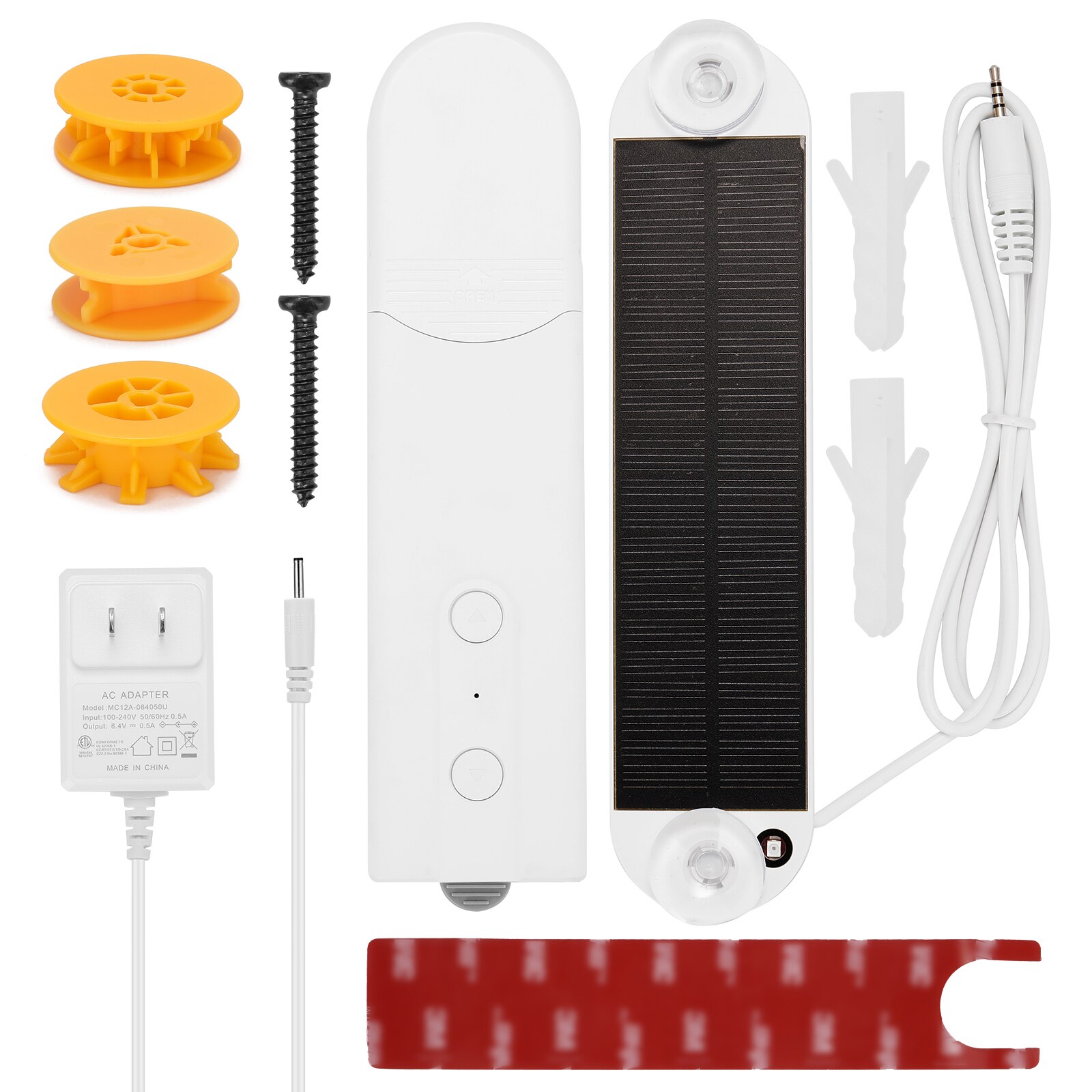 Am43 elektrisk gardinmotor smart telefon app kontrol elektriske rullegardiner romersk gardin blødt gardin lys følelse trække motor