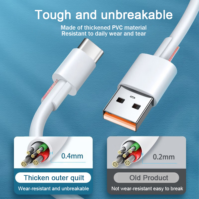 Ultra Lange USB Zu Typ C Kabel Für Xiaomi Redmi Huawei Handys Ladekabel Ausrügestochen VR Kamera 2M 3M 5M 8M 10M 12M 14M