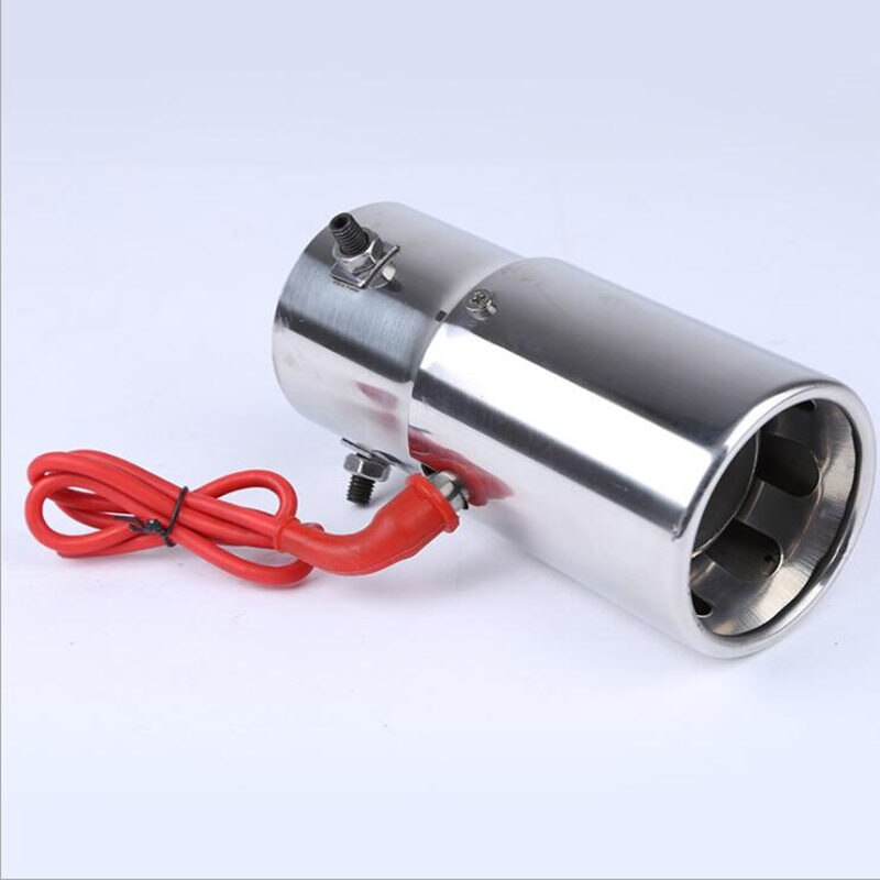 Uniwersalny samochód tłumik ze stali nierdzewnej urządzenie robić rozpylania rur światło tylna rura wydechowa zmodyfikowany układ wydechowy płomień rozpylać modulator światła: prosto