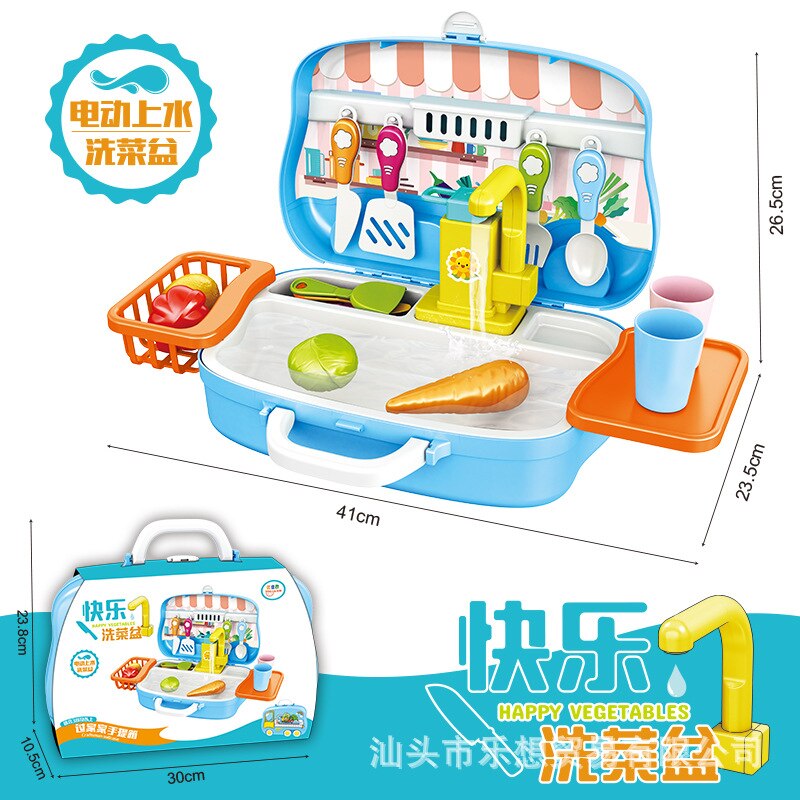 Model edukacyjny dla dzieci zagraj w zabawki domowe lekarz dziewczęcy zabawka kuchenna umywalka chłopiec rzemieślnicy zestaw wierteł elektrycznych