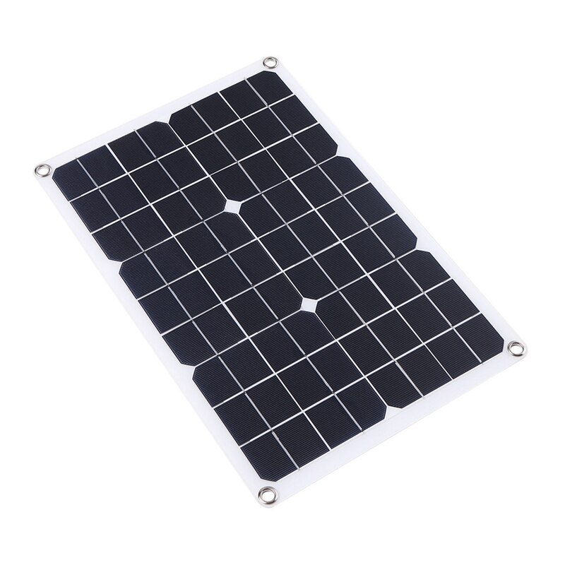JFBL – panneau solaire Flexible 23W 18V /5V, pour batterie de voiture 12V, double USB + sortie DC5521, chargeur solaire pour l&#39;extérieur
