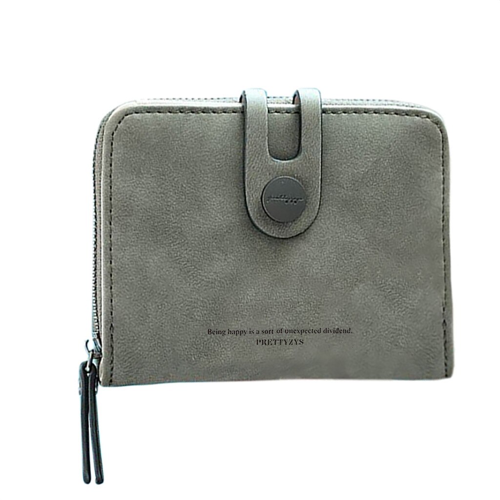 Kobiety portfele małe świeże retro dwa krotnie wielu karty studenta monety portafoglio donna portfel damski porte monnaie femme 2019: GN