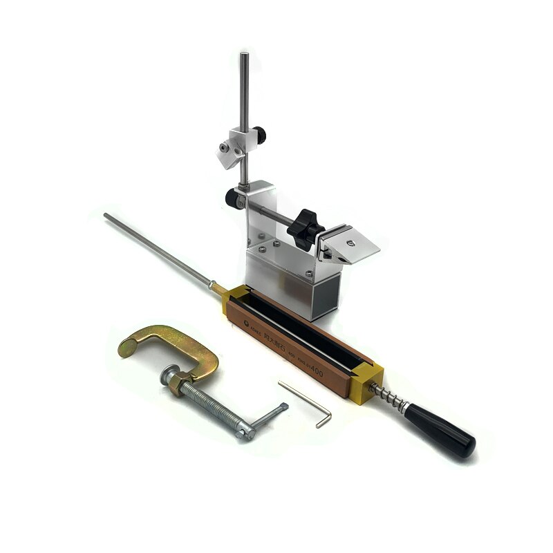 Fixed Knife Sharpener Angle Sharpeners Sharpening System Grit 240/1000/3000/5000# Diamond Stone White Alundum