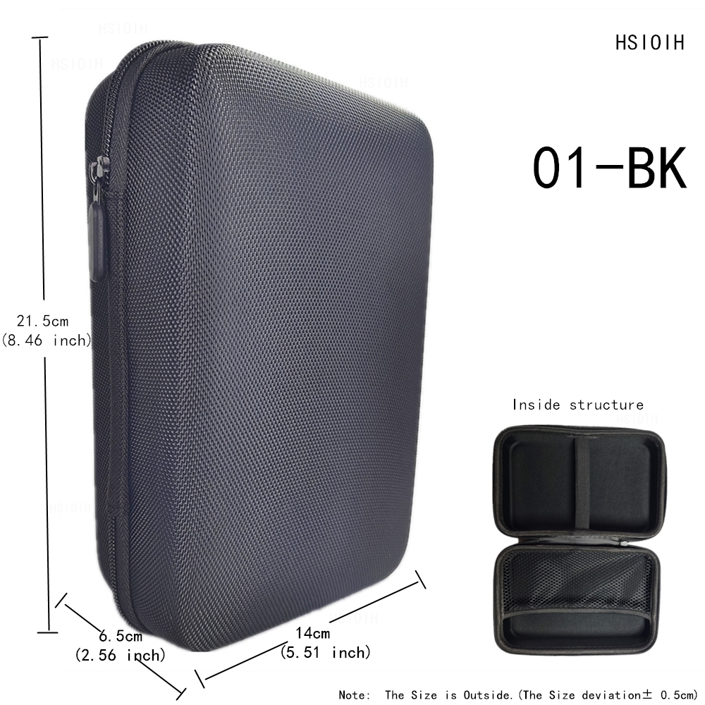 Digital Multimeter Bag Tool Storage Bags for Electronic Accessories Shockproof Bag EVA Box Case Earphone Data Cable Storage Bag