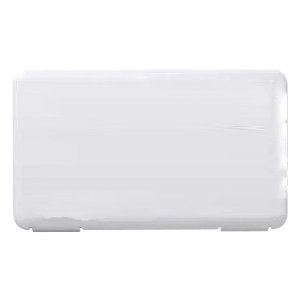 Maske lagerung Kasten maske verpackung Kasten feuchtigkeit-beweis und staubdicht tragbare kunststoff rechteckigen lagerung Kasten einweg maske Kasten: Weiß