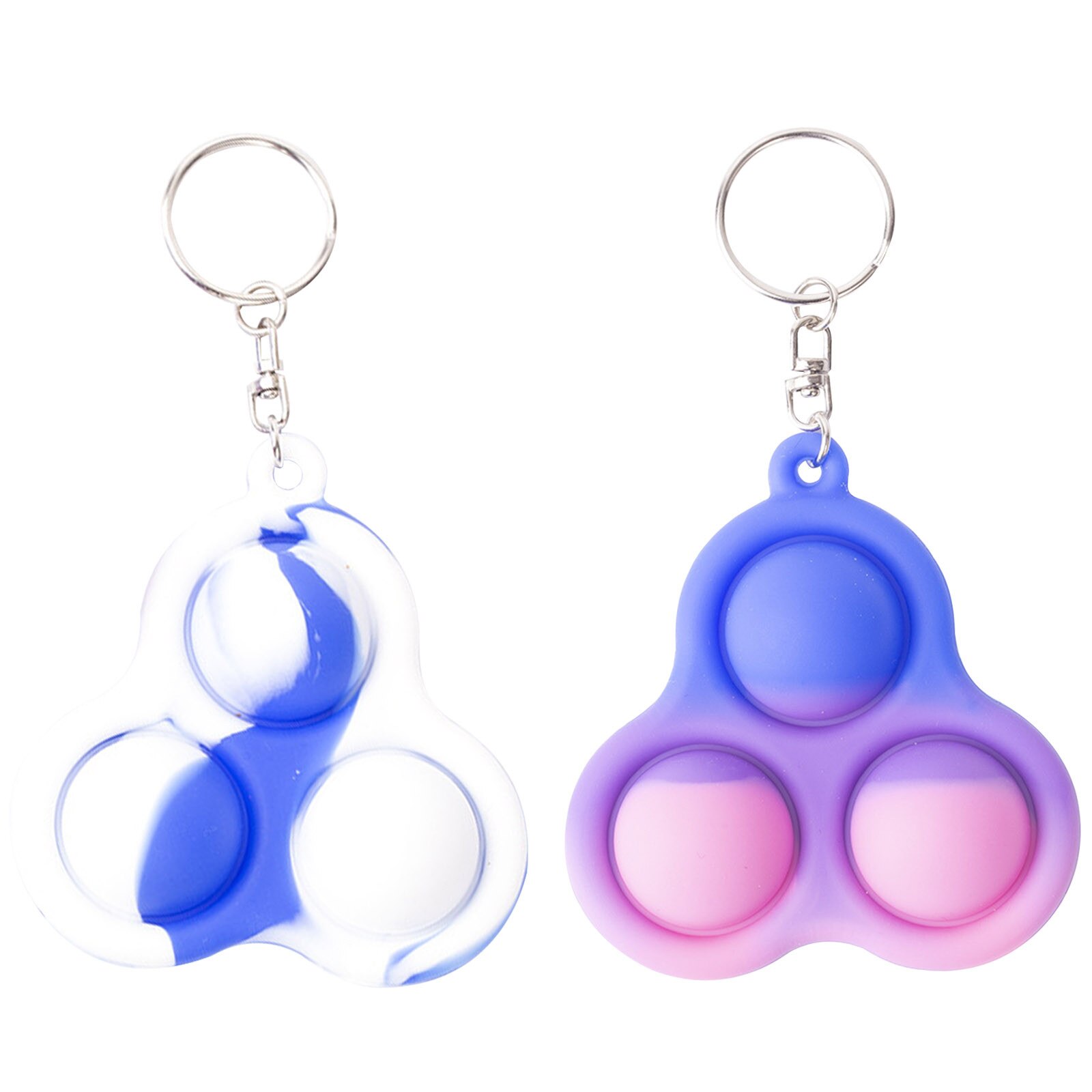 Silicone Fidget semplice fossetta giocattolo impugnatura decompressione giocattolo antistress mano Fidget adulti autismo educativo precoce necessità speciali