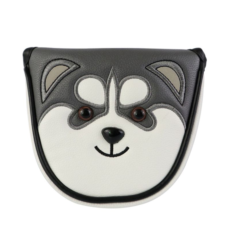 Duurzaam Golf Club Head Cover Leuke Hond Patroon Golf Driver Fairway Hout Covers Set Sport Golf Accessoires M1