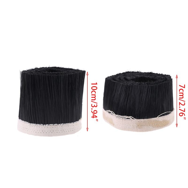 70mm 100mm Flexible Nylon Strip Brush for Vacuum Cleaner Engraving Machine Dust Cover Simple Cleaning Accessories