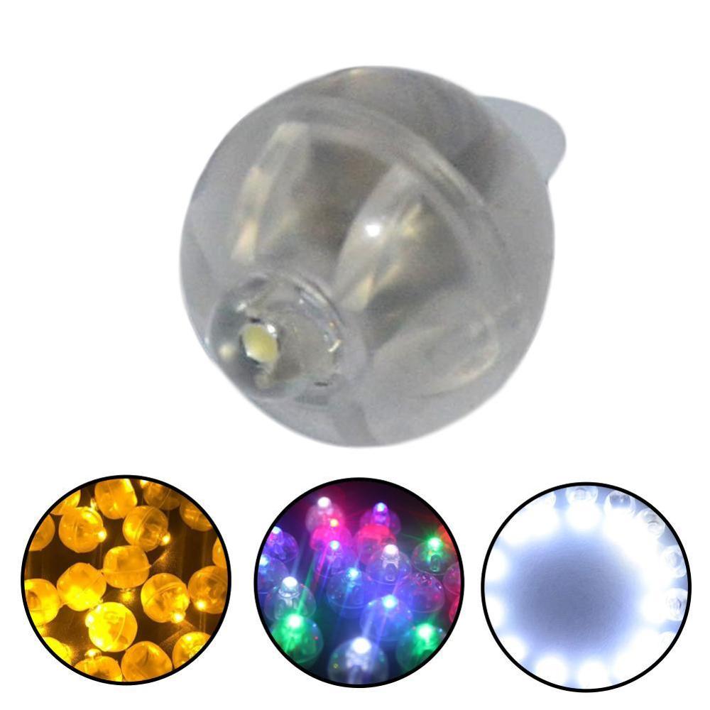 10 stk led mini festlys dekorasjon ball lys ballong lys bar papir lanterne bryllup ballong lampe dekor lamper natt
