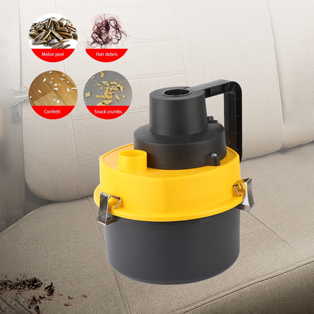 Handheld Vacuum Cleaner 120W Powerful Suction Wet/Dry Vacuum with 4.5m cable multi-use 12V Car Vacuum Cleaner Home Cleaner