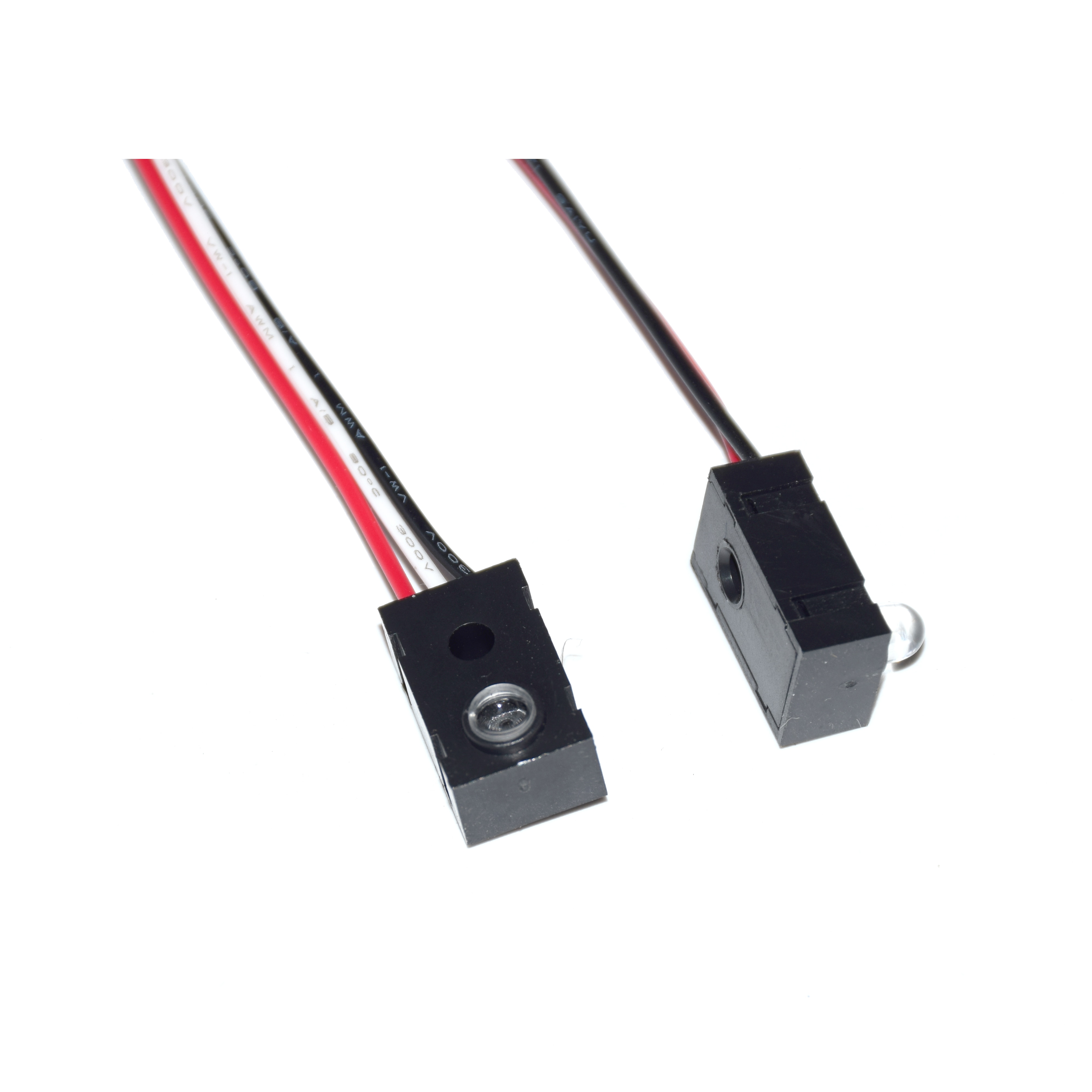 Dc5v infraröd strålsensor detektor larm fotocell fotoelektrisk omkopplare detektera avstånd 1 meter npn normal öppen ingen utgång