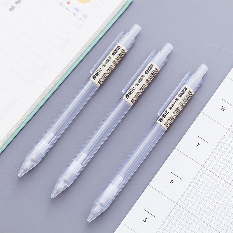 Lápiz mecánico japonés, suministros escolares coreanos, material de papelería para oficina y escuela, 0,5/0,7mm