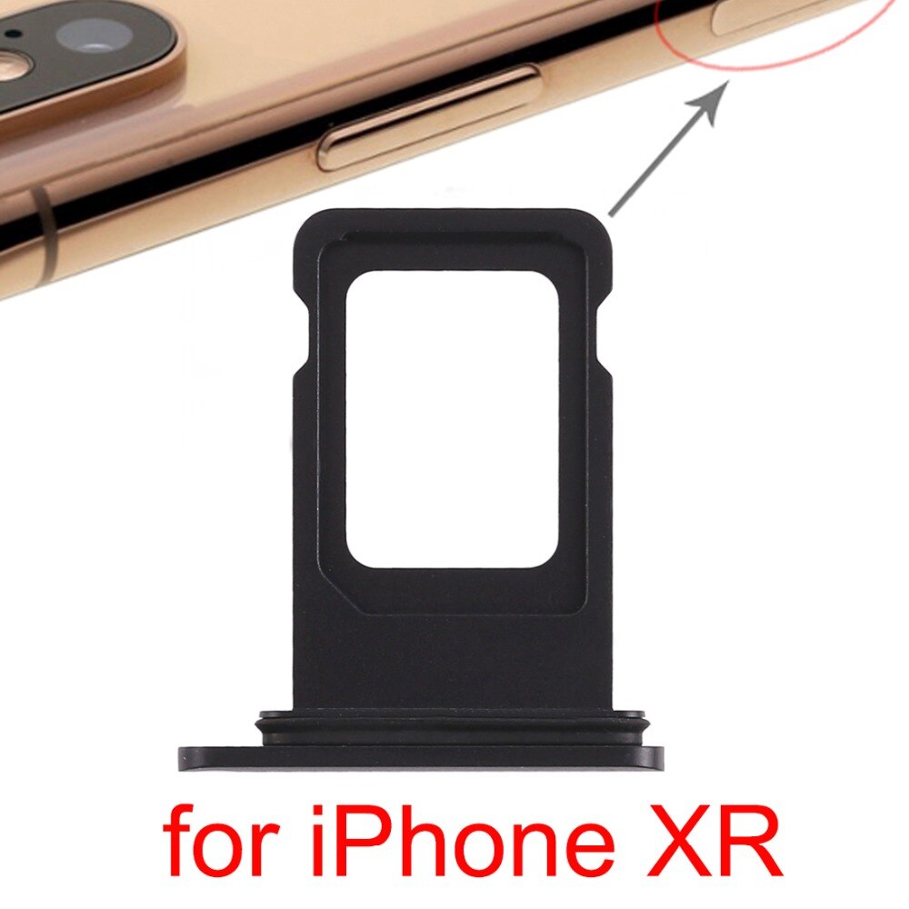 6 Kleuren Voor Iphone Xr Double/Single Sim-kaart Lade Voor Iphone Xr + Gratis Sim Kaart Pin