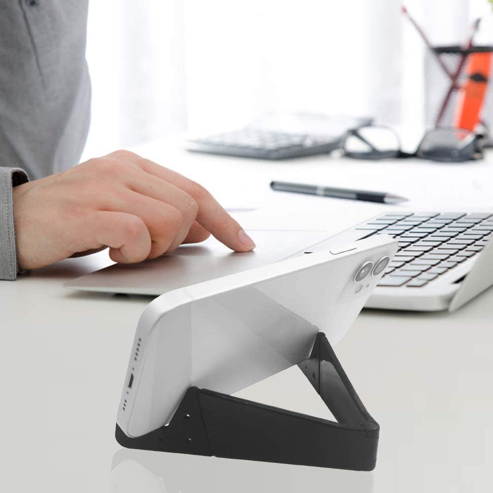 Low price Universal Desktop Folding V-shaped Mobile Phone Stand Colored V-shaped Lazy Stand Base