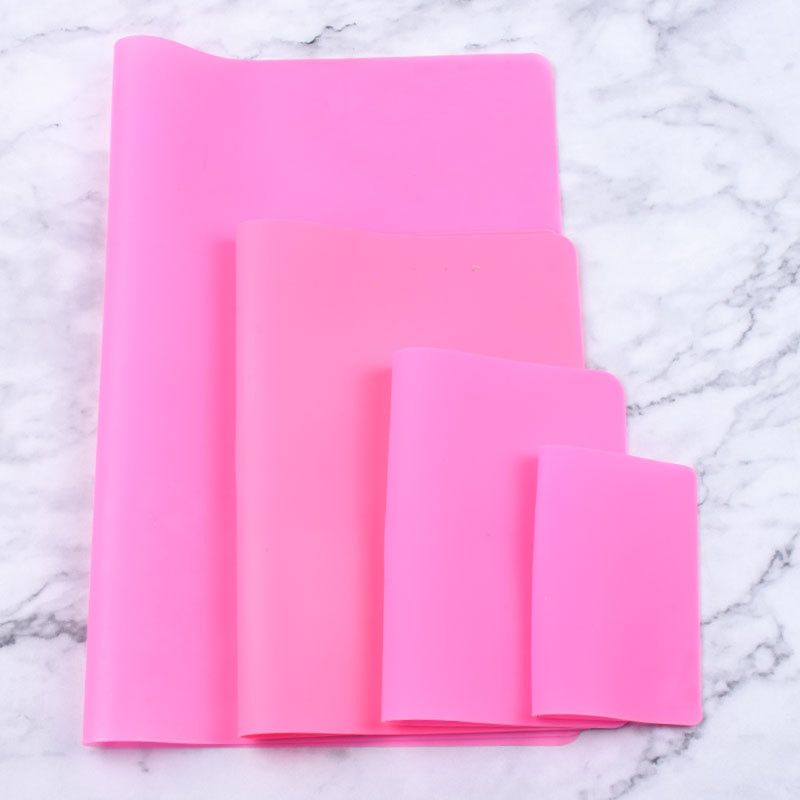 DIY Silicone Mat Resin Pad Craft Tool High Temperature Resistance Sticky Plate Silicone Molds Resin Casting Jewelry Making Tools