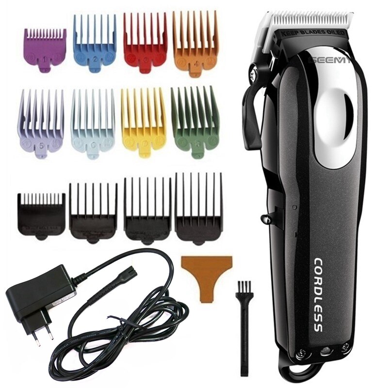 Corded/Cordless hair clipper haircut machine fading tapering electric hair trimmer lithium battery rechargeable