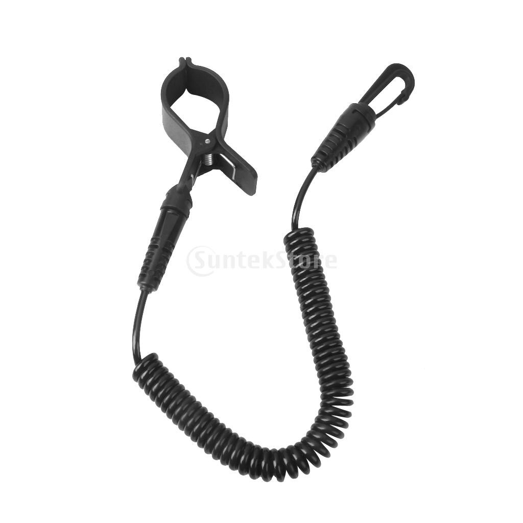 Zware Universele Verstelbare Gewatteerde Kayak Kano Rugleuning Back Rest Ondersteuning Met Opgerolde Paddle Leash Hengel Lanyard