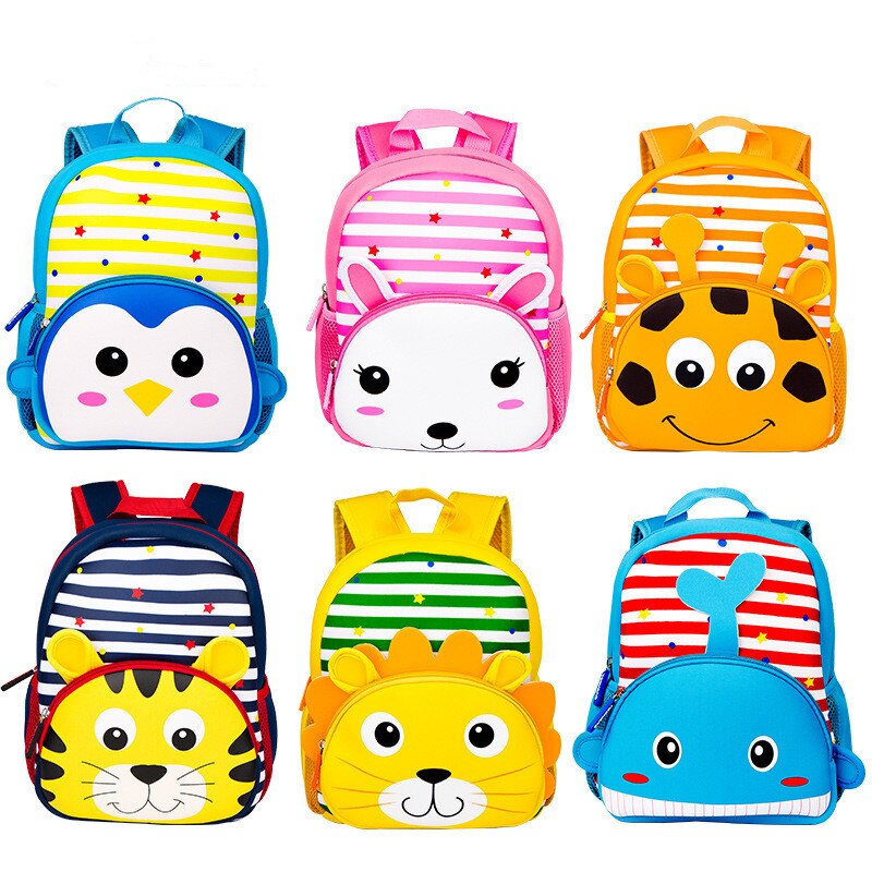 Criança venda quente à prova d3d água 3d dos desenhos animados baleia mochilas mochila do jardim de infância animais crianças mochila sacos de escola meninas meninos mochila