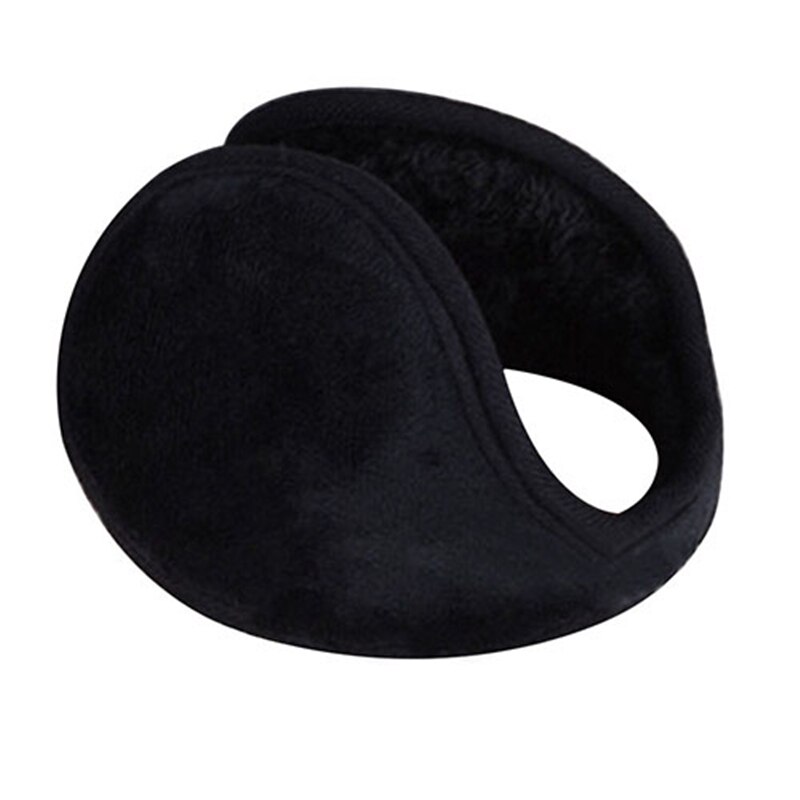 Unisex Mannen Stijl Zwart Oorbeschermer Winter Ear Muff Band Warmer Grip Oorlelletje 94DL
