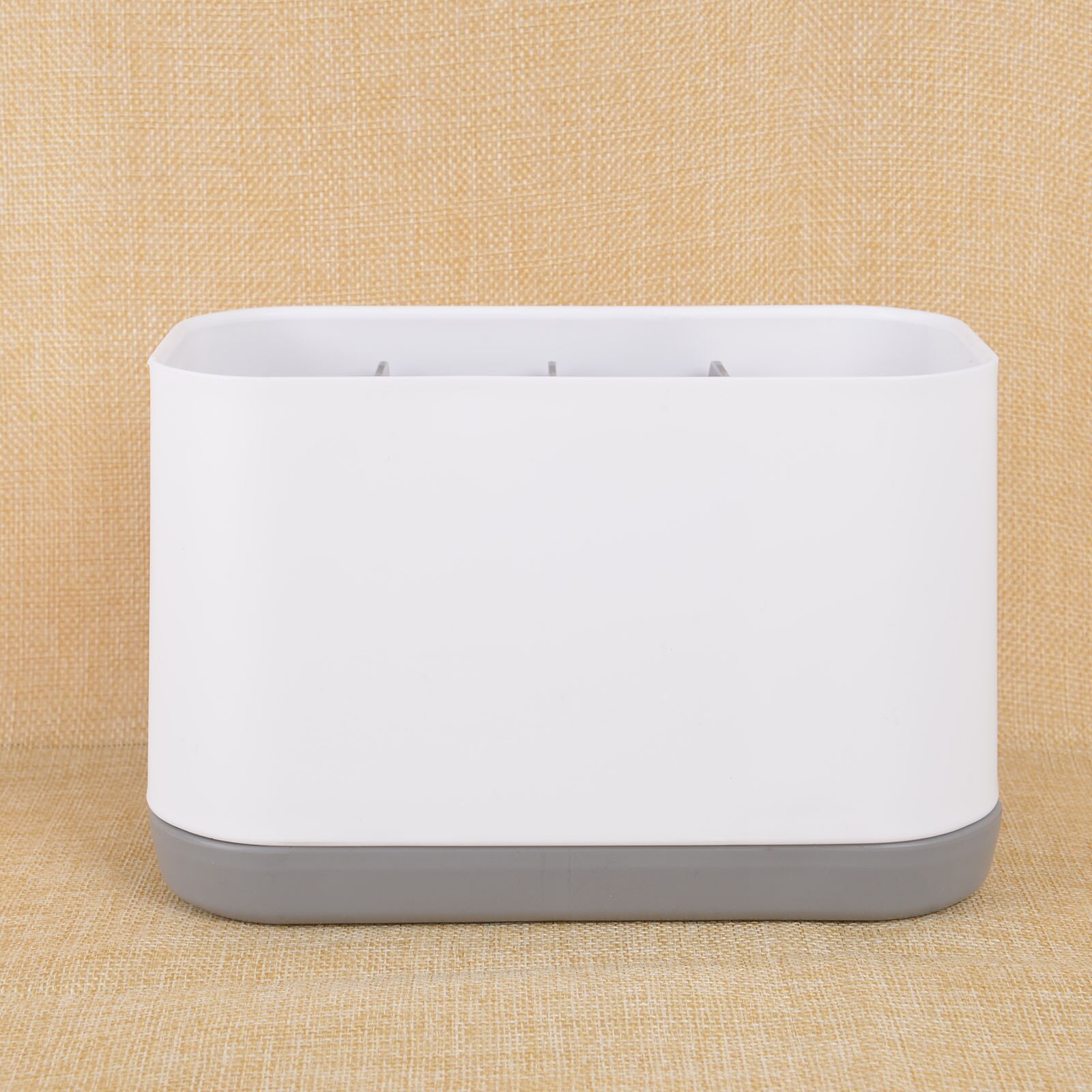 Escurridor de cepillo de dientes eléctrico multifunción, soporte para pasta dental, estante de baño, maquinilla de afeitar, cepillo de limpieza de maquillaje, caja de almacenamiento: grey