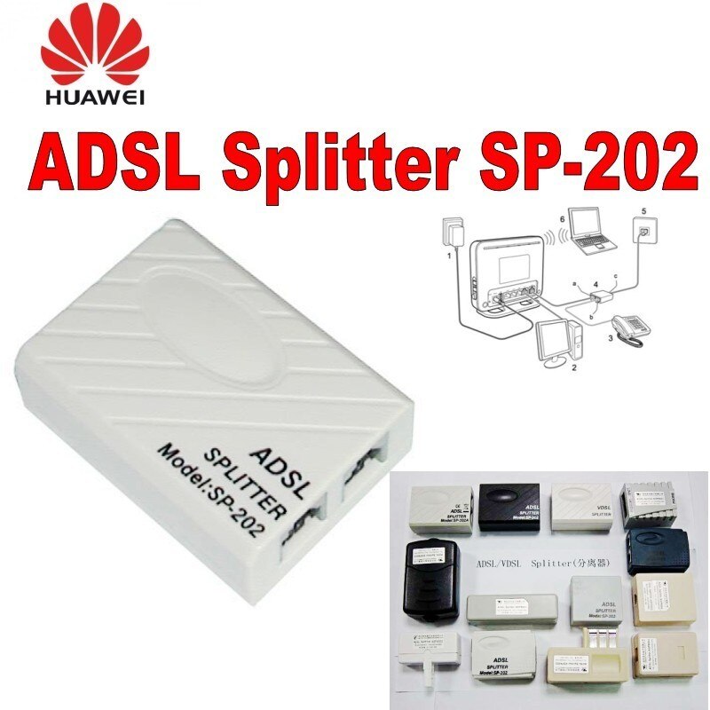 Huawei adsl splitter porta 2 sp202