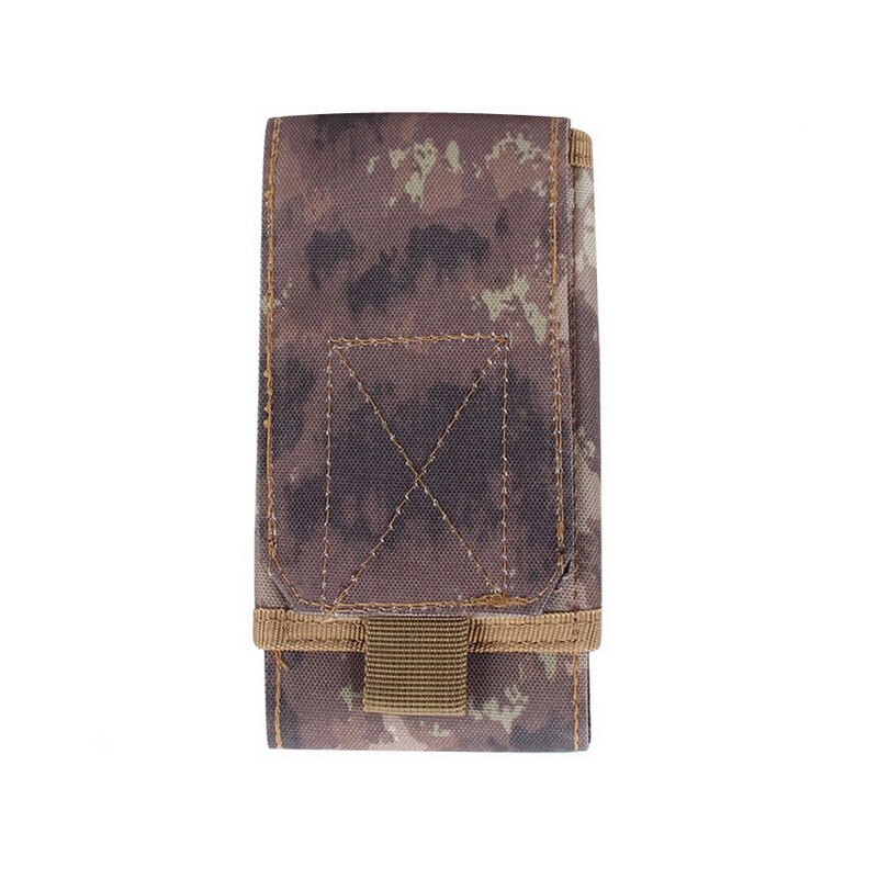 Handmade Hunting Pouch Bag - Treebark Camo With Drawstring & Belt Loop 5 thumbnail image