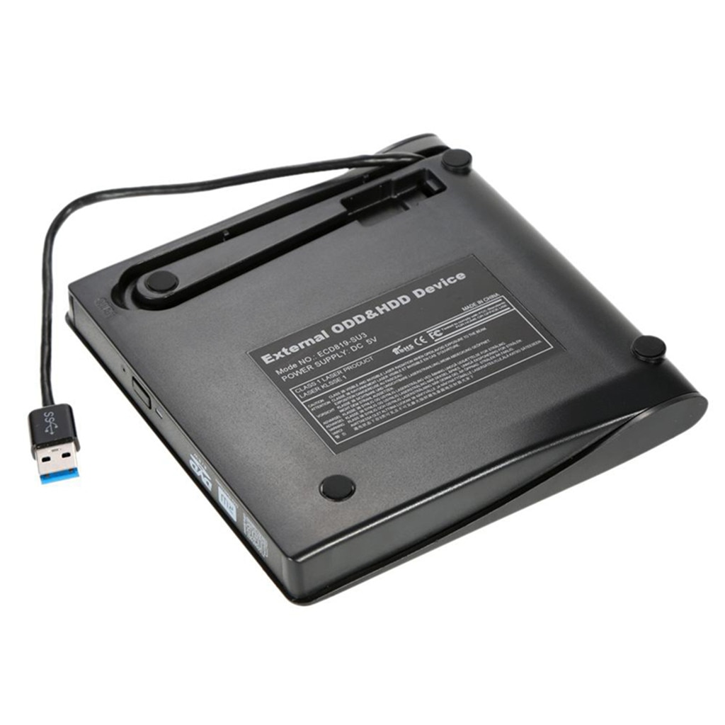 Maikou-carcasa de DVD/CD-ROM RW, reproductor de DVD, unidad externa portátil, USB 3,0, SATA, para Macbook, PC y portátil